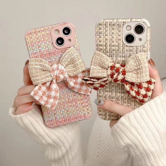 Bow fashion Anti-fall phone case