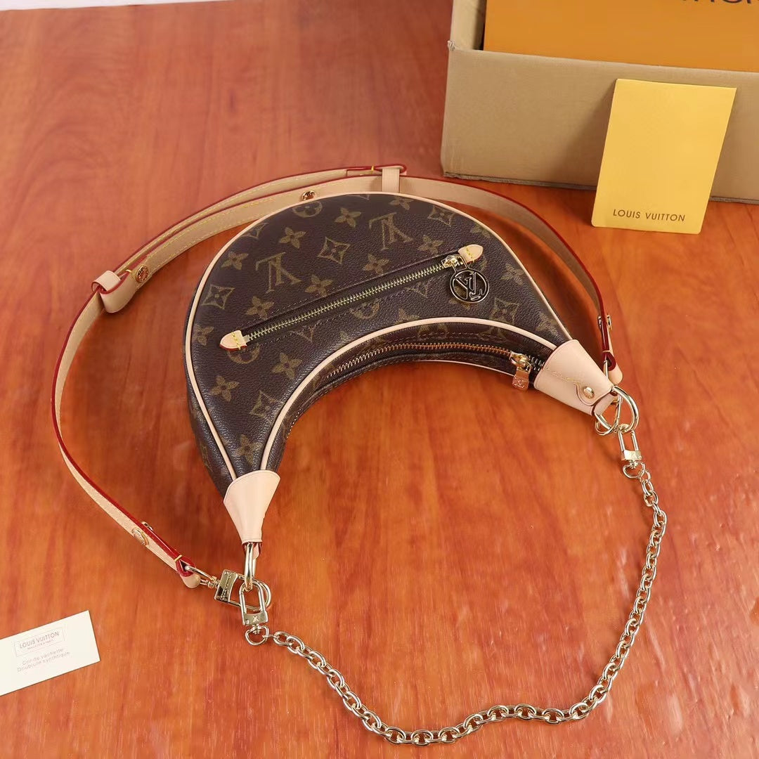 2022 New LV Half Moon Handbag--6