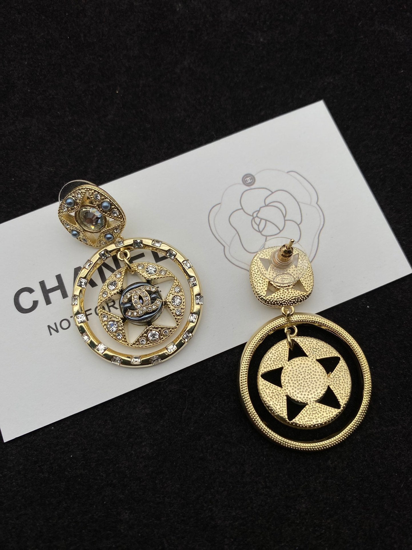 Golden Beautiful Earrings