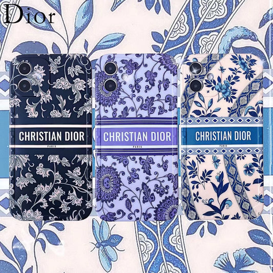 Fashion flower non-slip phone case