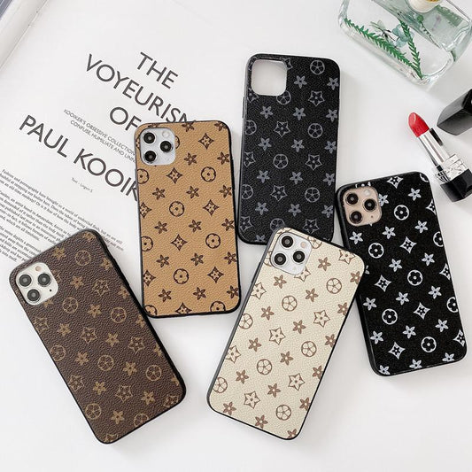 Simple retro letter phone case for iPhone
