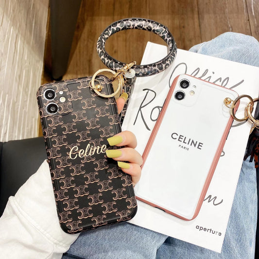 Frosted bracelet phone case