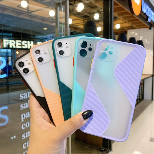 Be Applicable Simple Hit Color Stitching Phone Case - LVCASE