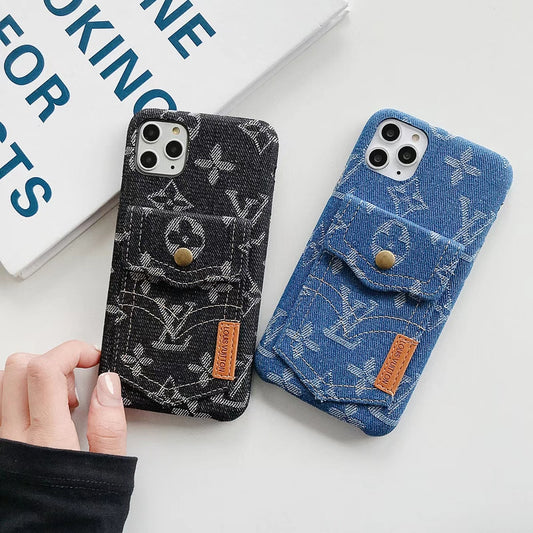 Cowboy coin purse phone case