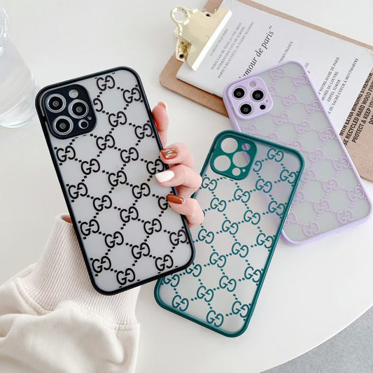 Simplicity frosted letter phone  case