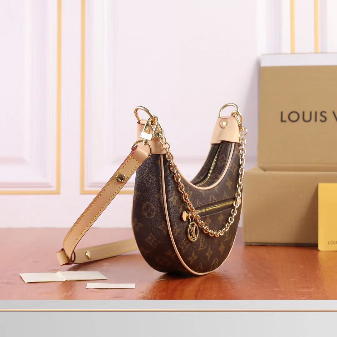 2022 New LV Half Moon Handbag--6
