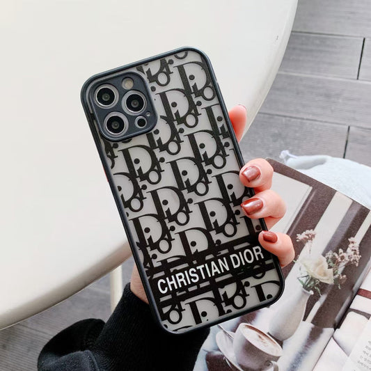 Luxury Frosted letter phone  case