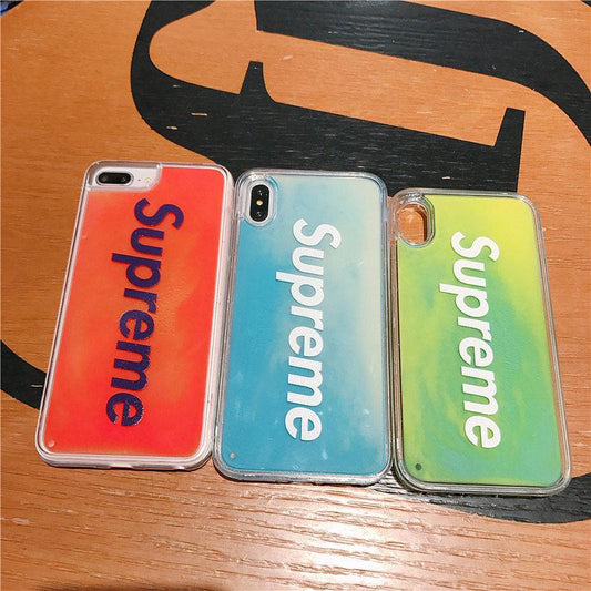 Quicksand Liquid  Fluorescence Phone Case - LVCASE
