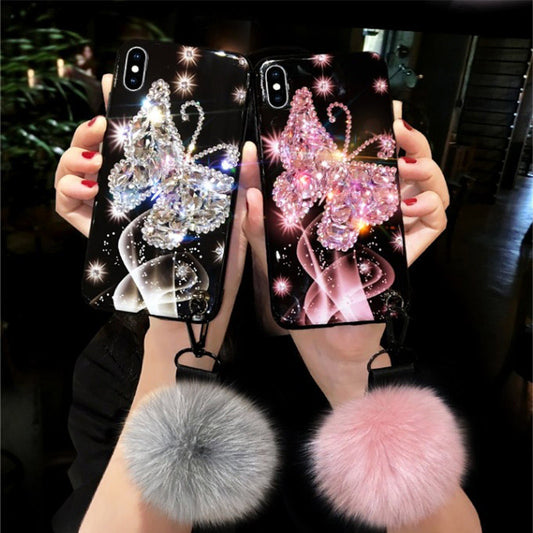 Luxury Bling Butterfly Phone Case