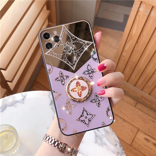 LUXURIOUS RHINESTONES RING CASE - LVCASE