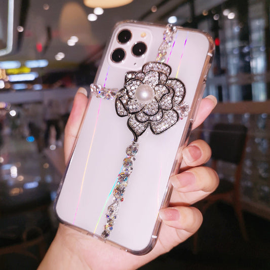 Rhinestone Flower  Phone Case