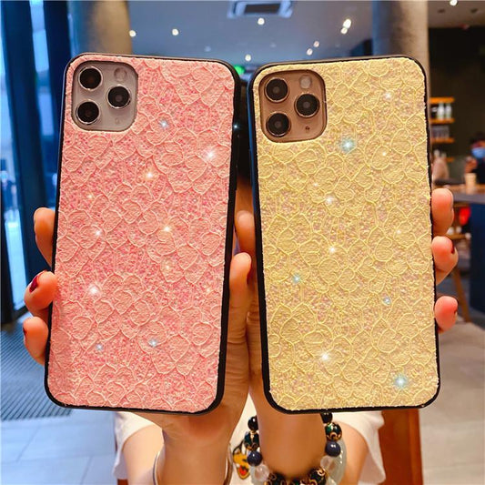 Embroidery florets phone  case - LVCASE