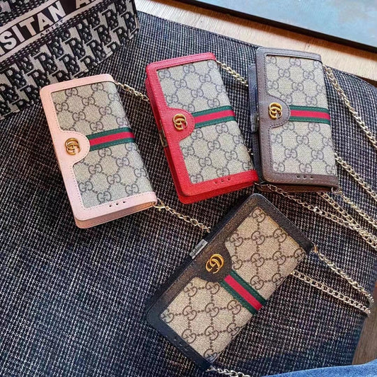 Fashion Crossbody metal Chain universal mobile phone case