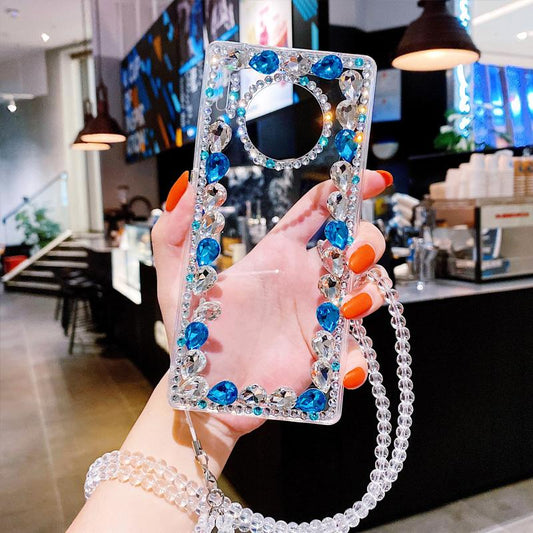 Luxurious Diamond Transparent Phone Case - LVCASE