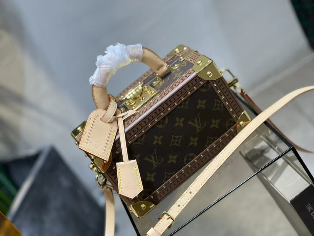 2022 LV handbag hard case--3
