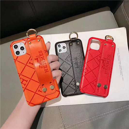 Luxury Wrist strap phone case
