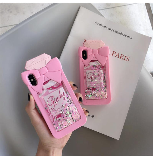 Cute quicksand phone case - LVCASE