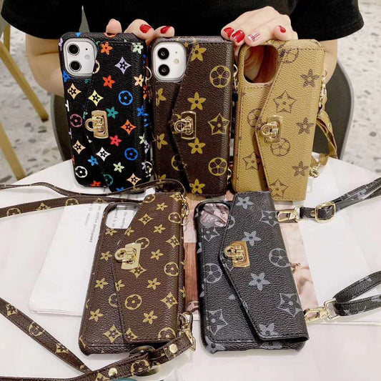 Crossbody Leather Phone Case