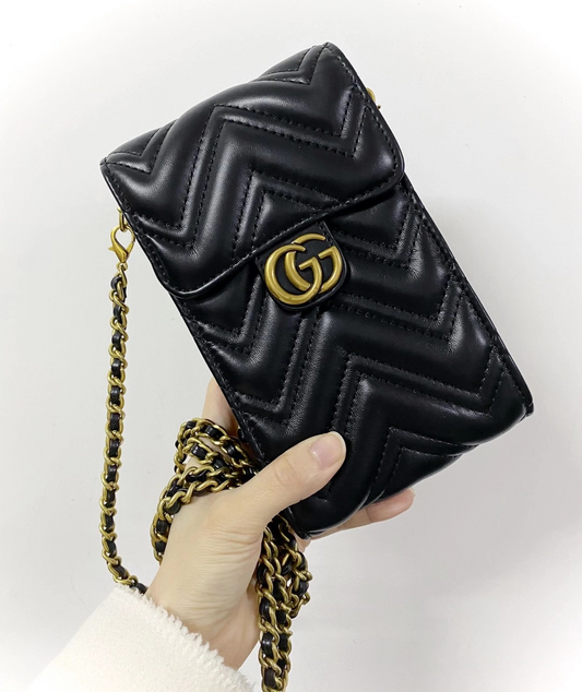 Luxury leather Chain Phone bag for all phone models