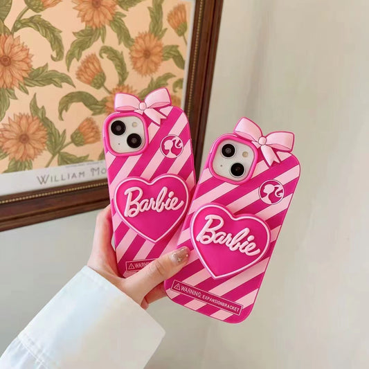 Cute Heart Stand Phone case