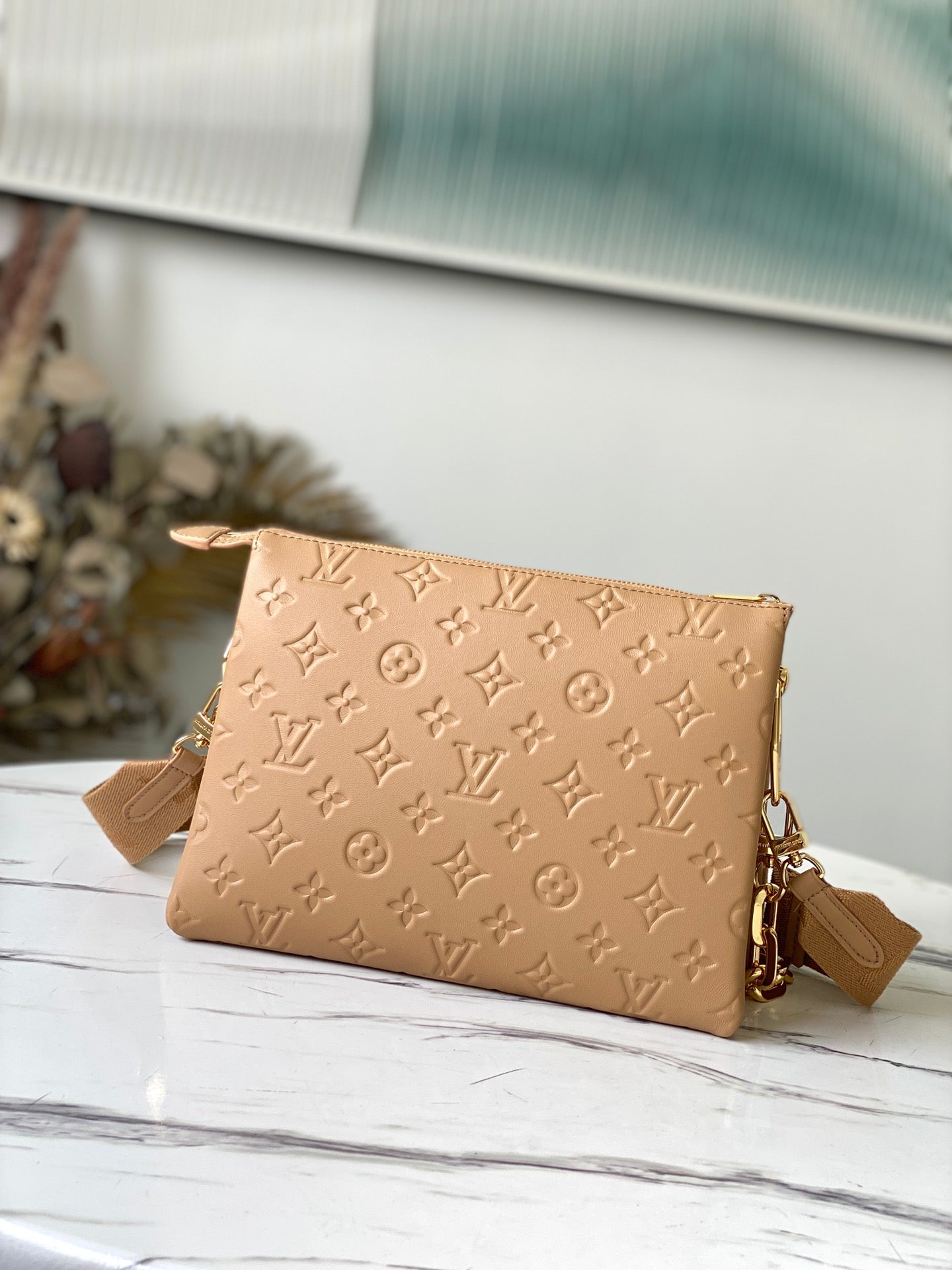 L v brown new 26 x 20 x 12