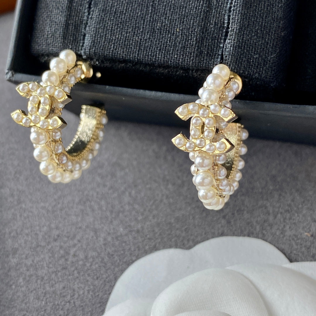 C h a n e l earrings