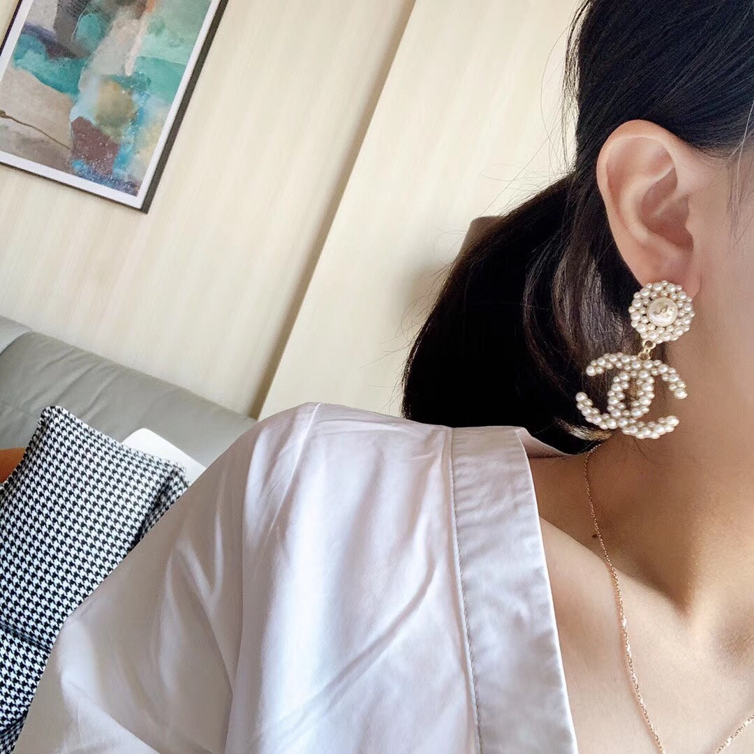 C h a n e l earrings