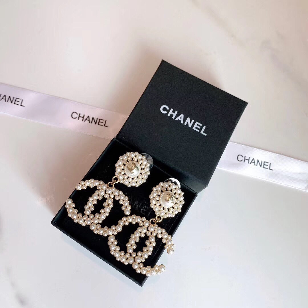 C h a n e l earrings