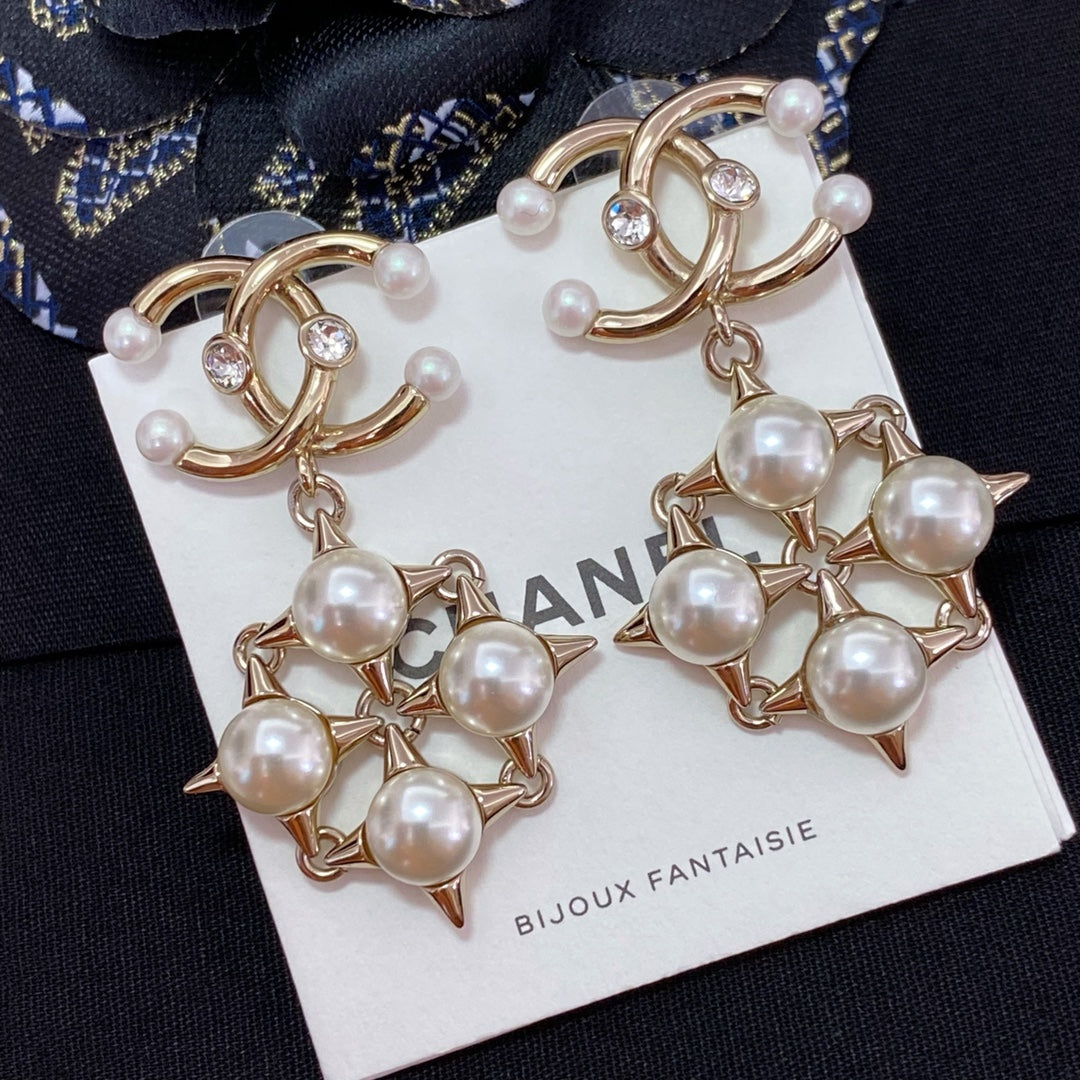 C h a n e l earrings