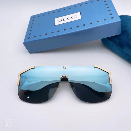 Classic half frame sunglasses