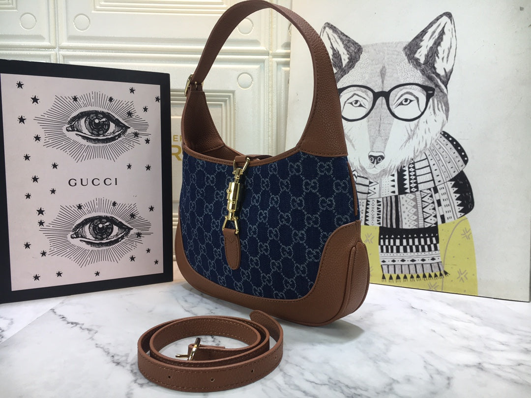 Denim 28*19*4.5cm handbag