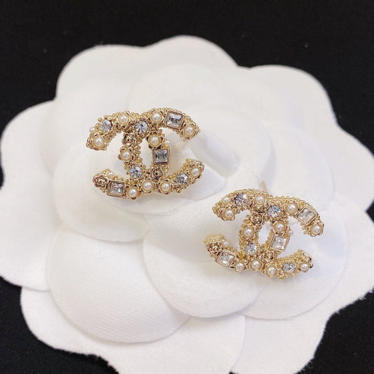 C h a n e l earrings