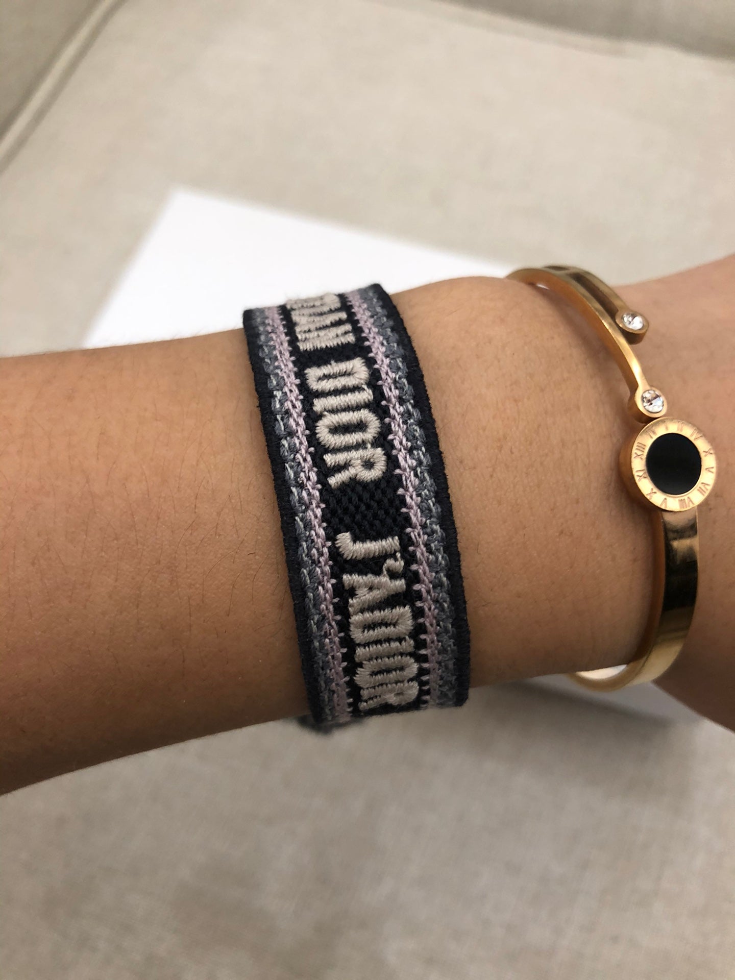 D i o r bracelet