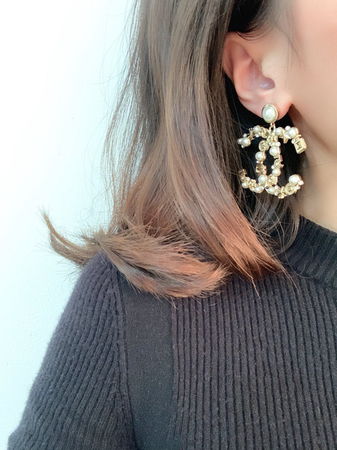 C h a n e l earrings