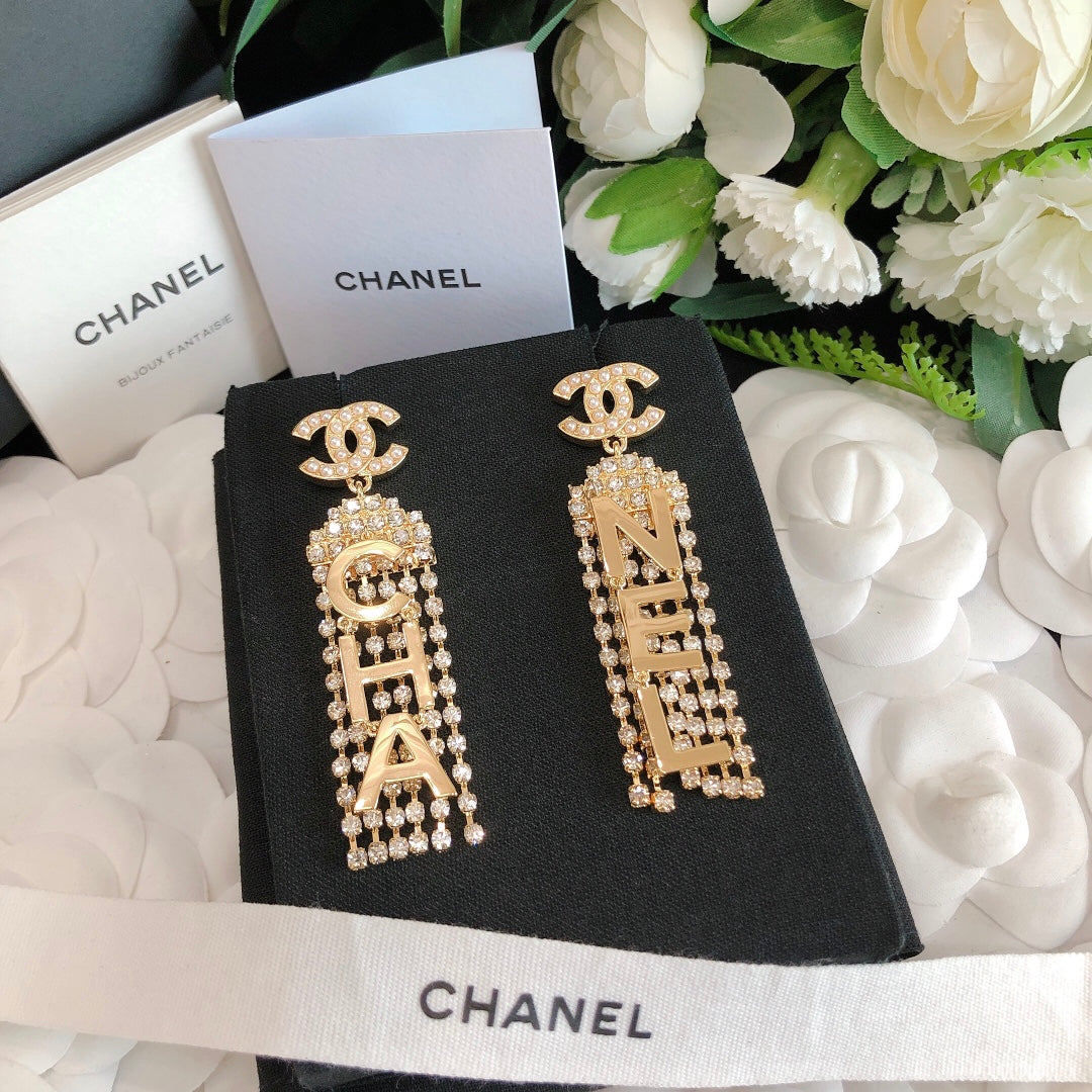 C h a n e l earrings