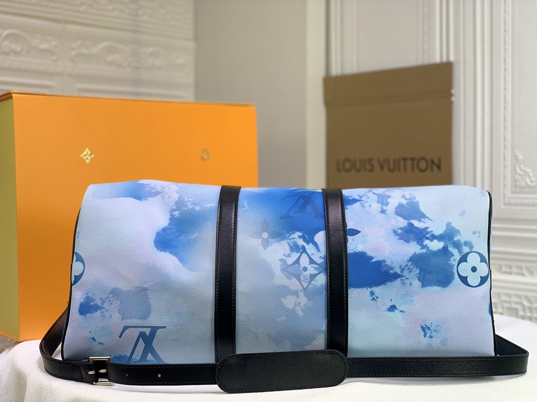 Lv blue duffle 40cm