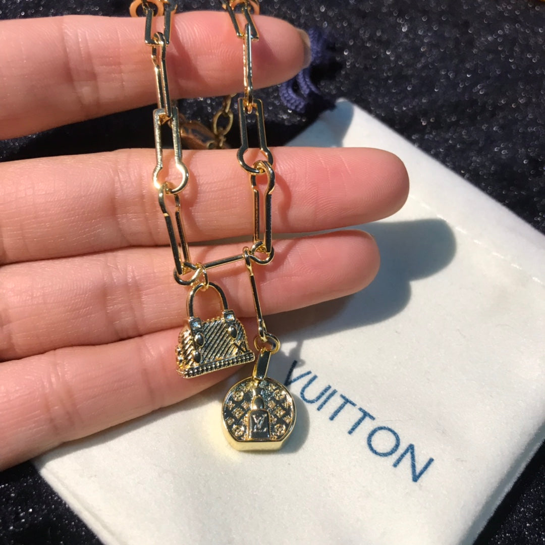 Lv necklace