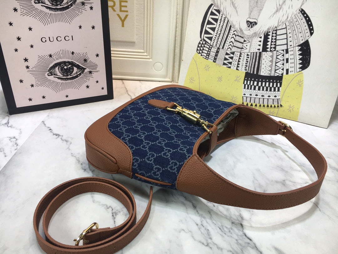 Denim 28*19*4.5cm handbag