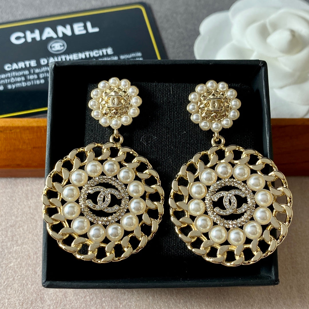 C h a n e l earrings