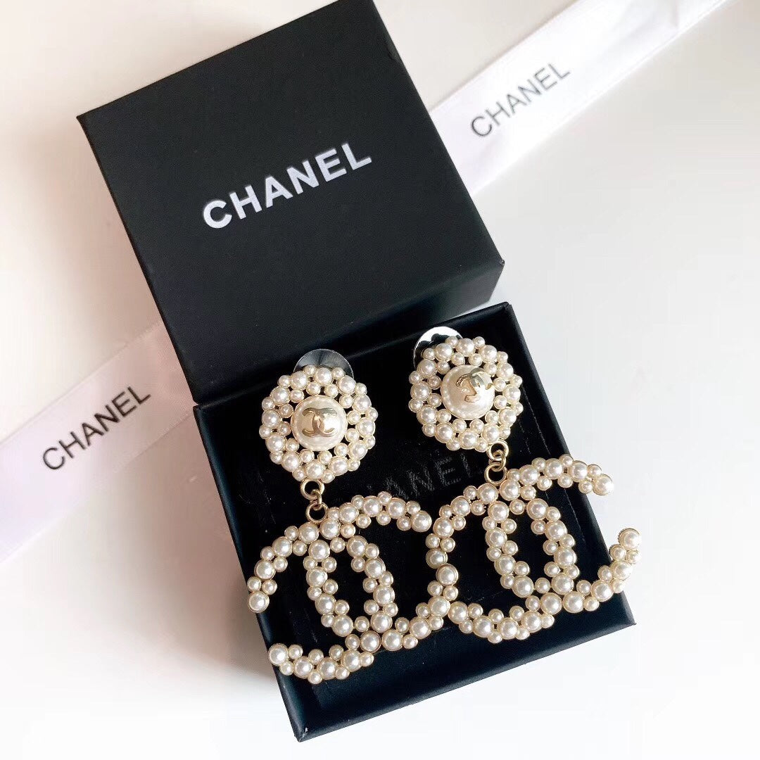 C h a n e l earrings