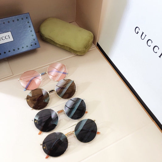 Classic fashion sunglasses round frame