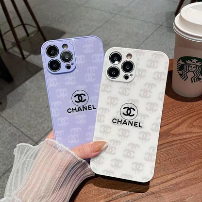 Luxury glass phone case