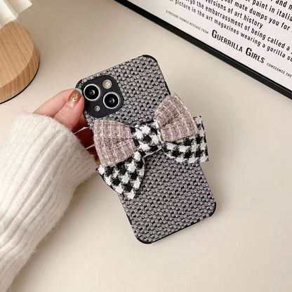 Bow fashion Anti-fall phone case