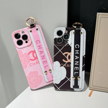 Wrist strap phone case