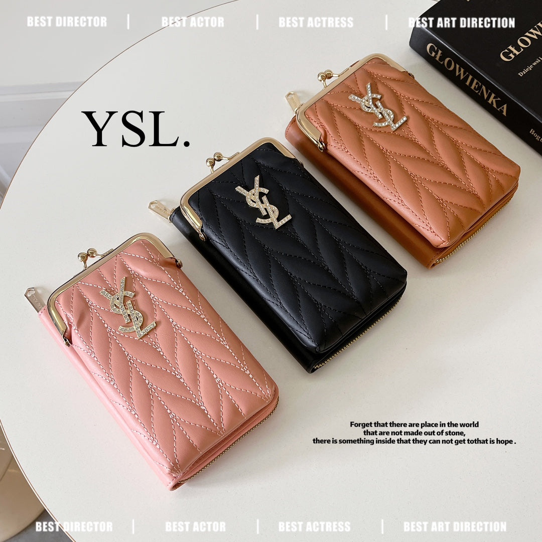 New Diamond Vertical Phone Case Bag
