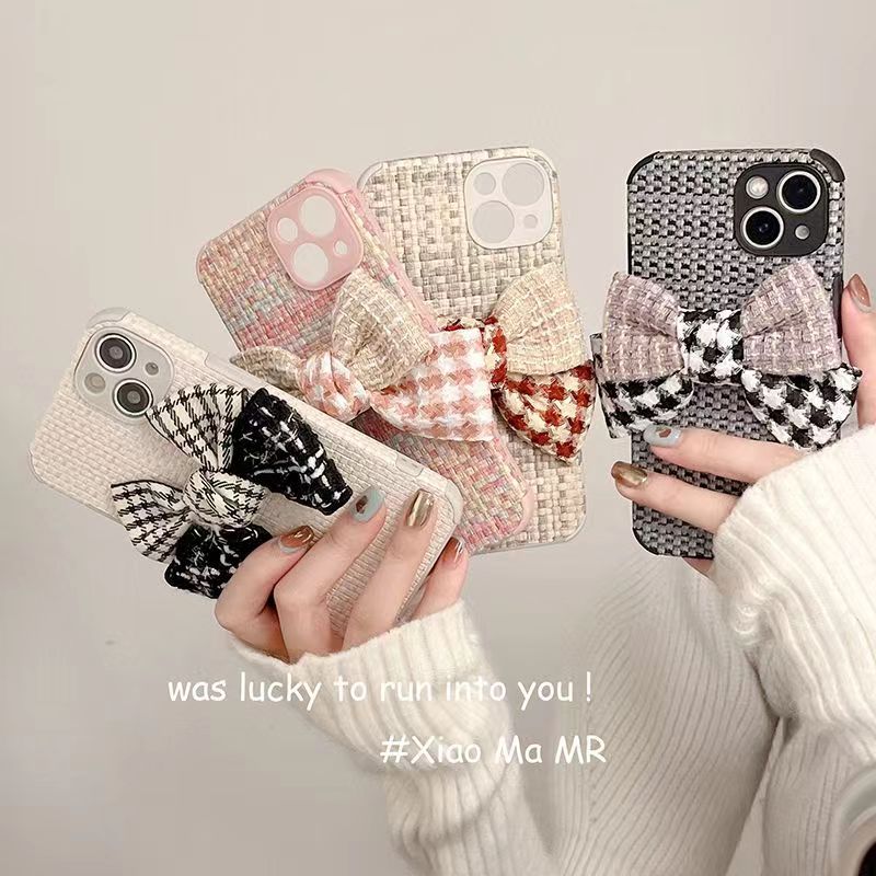 Bow fashion Anti-fall phone case