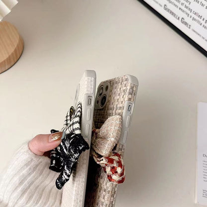 Bow fashion Anti-fall phone case