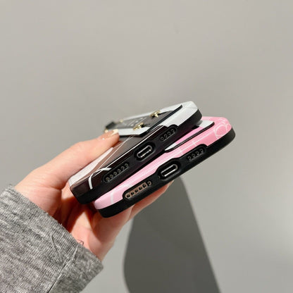 Wrist strap phone case