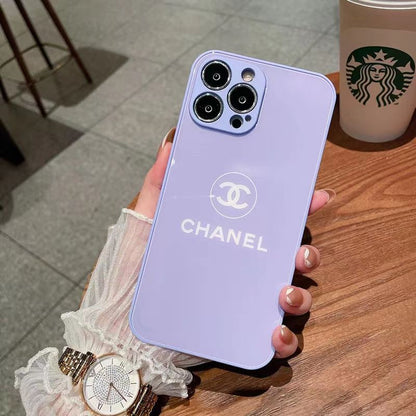 Luxury glass phone case