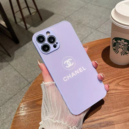 Luxury glass phone case